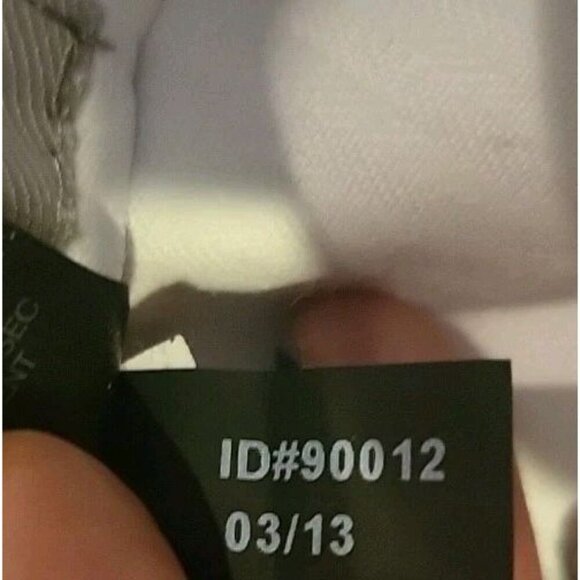 Express Photographer Seersucker Pants Gray White Mens 31x32 Dress Flat Front - Picture 9 of 10